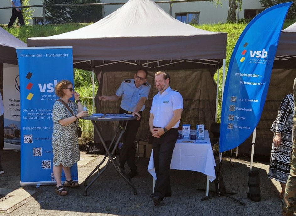 Sommerfest Gespräch